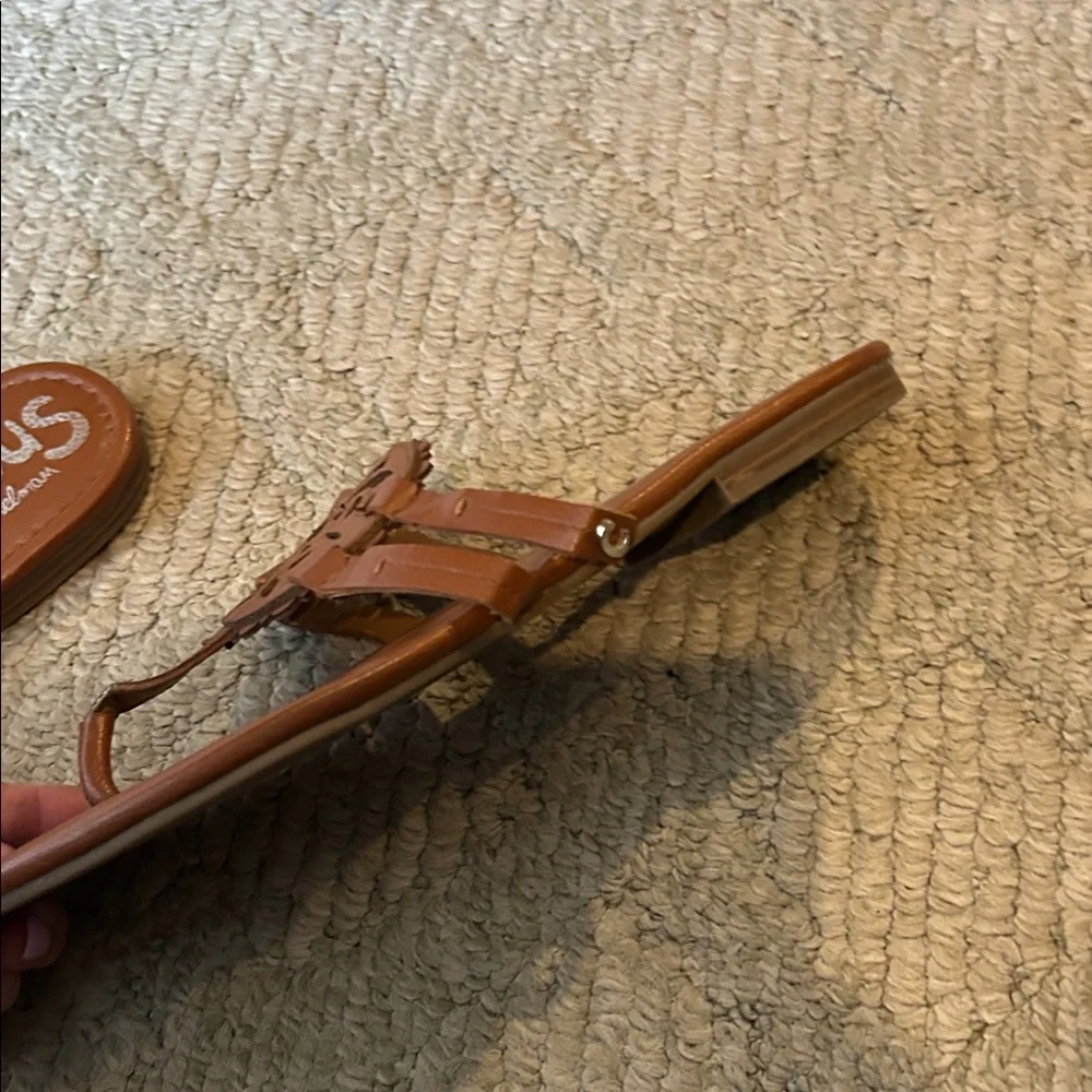 Circus by Sam Edelman Tan Cutout Sandals - Picture 8 of 9